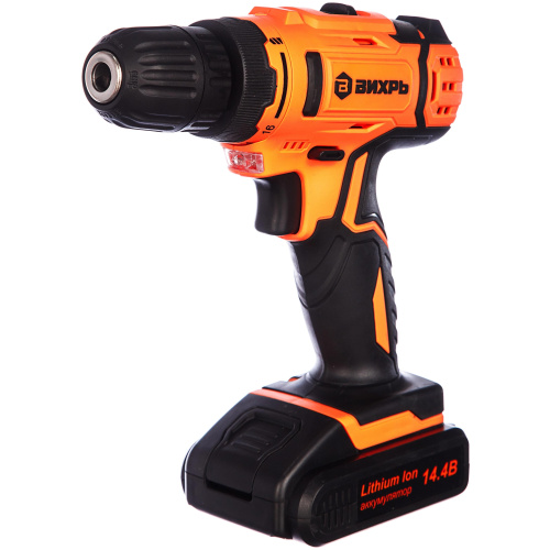 Дрель-шуруповерт ВИХРЬ ДА-14,4Л-2 72/14/15