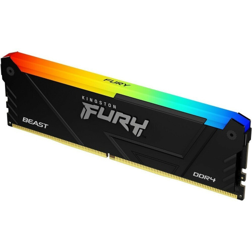 ОЗУ Kingston Fury Beast Black RGB XMP KF432C16BB2A/8 8GB DDR4 3200MHz DIMM CL16 1.35V 288-pin Non-ECC