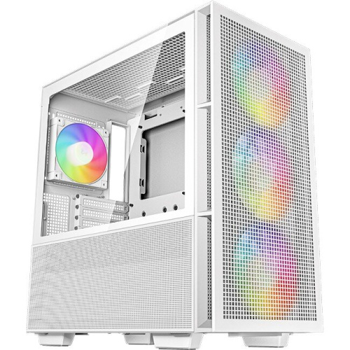 Корпус DeepCool CH560 Digital WH White (R-CH560-WHAPE4D-G-1) (ATX, без БП, 2хUSB, с окном)
