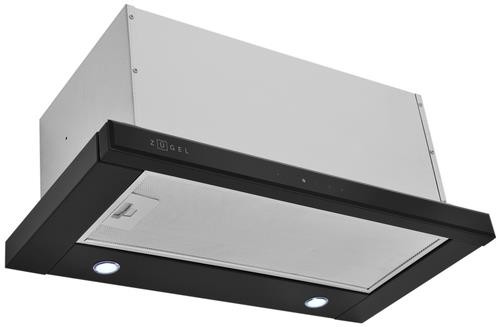 Вытяжка телескопическая ZUGEL ZHT652GX серебристый/черный