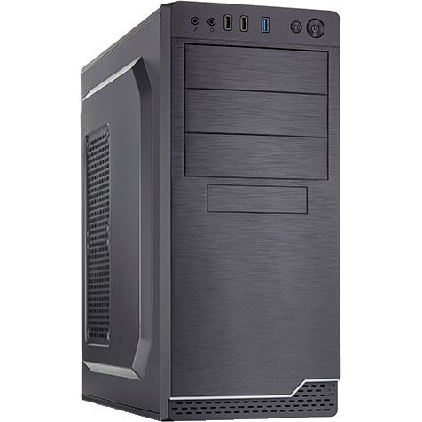 Корпус Foxline FL-816 450W black ATX FL-816-FZ450R-U31, 450W, 2xUSB2.0, 1xUSB3.0, Audio