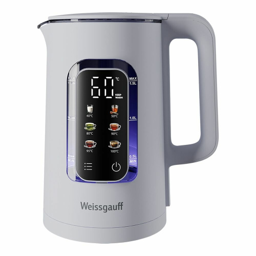 Электрочайник Weissgauff WK 1500 Dw Touch BodyCool