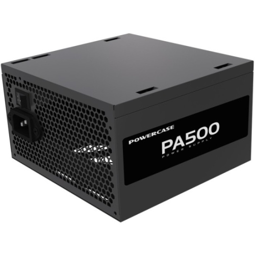 Блок питания Powercase PA500 (PA-500SI) (ATX 2.31, 500W, APFC, 120mm Fan)