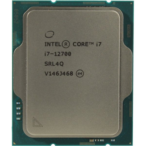 Процессор Intel Core i7-12700 (CM8071504555019SRL4Q) CPU Desktop (2.1GHz, 25MB, LGA1700) tray
