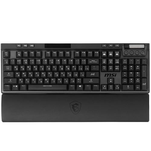 Клавиатура проводная + беспроводная MSI STRIKE PRO Клавиатура проводная + беспроводная MSI STRIKE PRO — Клавиши, переключатели и раскладка