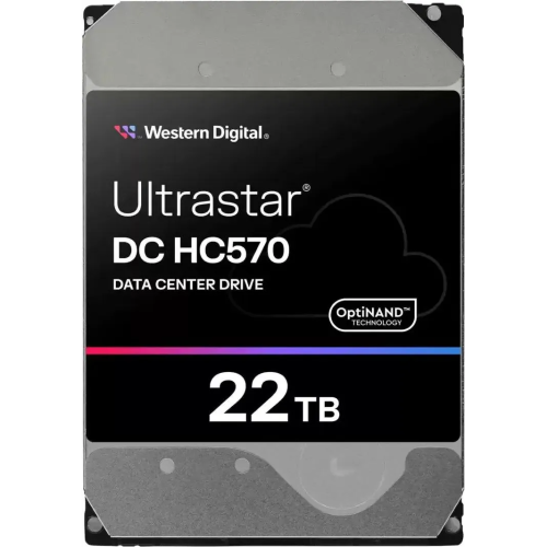 HDD WD Ultrastar DC HC570 (0F48159/WUH722222ALE604) 22TB 512E (7200rpm) 512Mb 3.5"