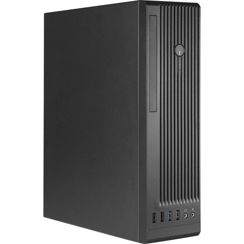 Корпус Chieftec Uni BE-10B-300 черный 300W mATX 2x80mm 2x120mm 2xUSB2.0 2xUSB3.0 audio bott PSU