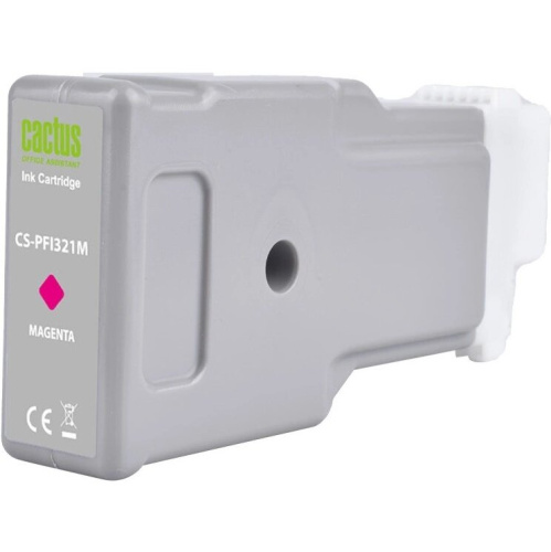 Картридж струйный Cactus CS-PFI321M PFI-321 M пурп.пигм. 300мл для Canon imagePrograf TM-250/255/350/355