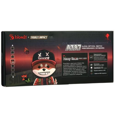 Клавиатура проводная A4Tech Bloody AT87 Renegade