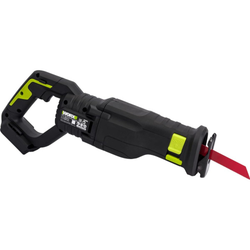 Пила сабельная WORX Professional WU501.9 аккумуляторная, без АКБ и ЗУ
