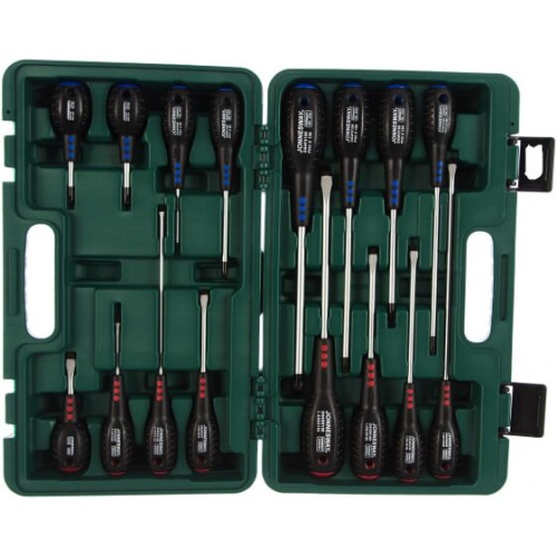 Набор отверток шлиц и крест Jonnesway Full Star D04PP16S (47914) SL 2x50-8x150 PH