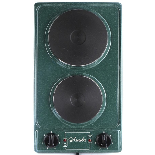 Плита Лысьва ЭПБ 22 малахит/рябчик