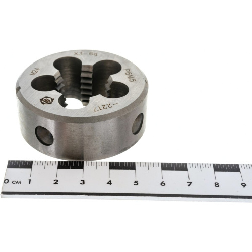 Плашка Туламаш ТМ137185 М24x3 Р6М5 6g