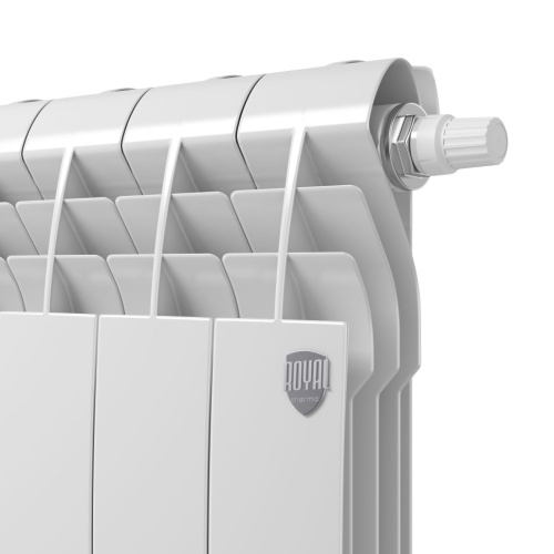 Биметаллический радиатор отопления  Royal Thermo Biliner 500 Vr 4 Секции Bianco Traffico