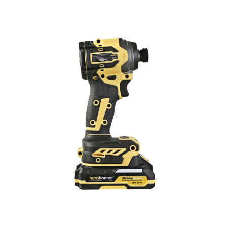 Винтоверт Hanskonner HCD20280BLWC удар 2x2Ач