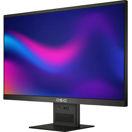 Моноблок Osio BaseLine B240i-025b 23.8" Full HD i3 1115G4 (3) 16Gb SSD512Gb UHDG Windows 11 Pro GbitEth WiFi BT 84W Cam черный 1920x1080 (RUS)