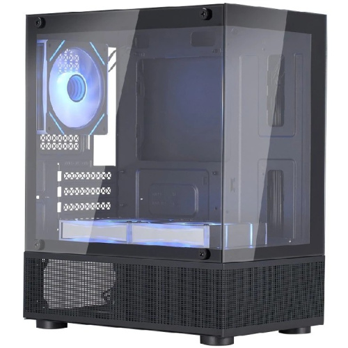 Корпус 1STPLAYER Miku Mi2-A ARGB Black (Mi2-A-BK-2FC7R-1FC7) / mATX / 3x120mm ARGB fans