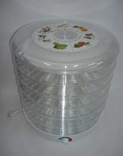 Сушка для фруктов и овощей Спектр-Прибор Ветерок-2 5 поддонов прозрачный гофротара