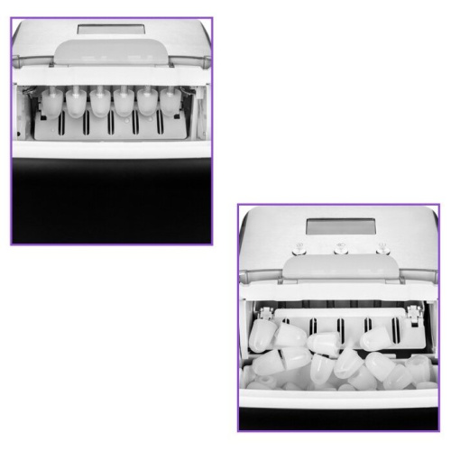 Ледогенератор Kitfort КТ-1819 черный/серебристый