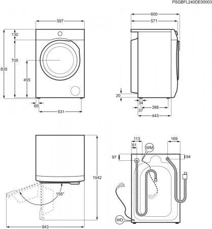Стиральная машина Electrolux EW7F3494EQ