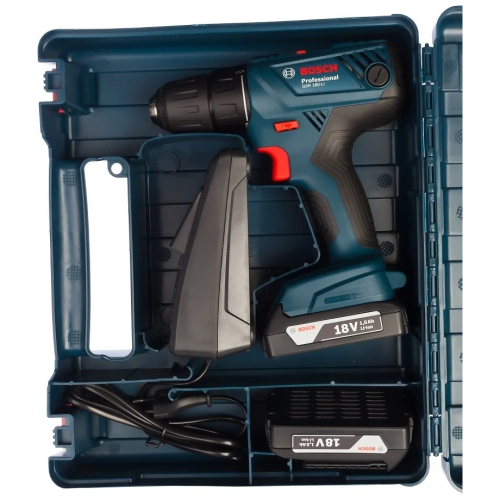 Дрель-шуруповерт аккумуляторная Bosch GSR 180 LI 06019F8109