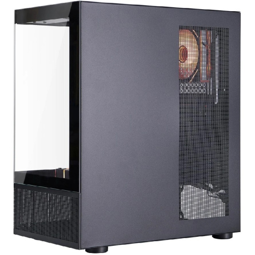 Корпус 1STPLAYER Miku Mi7-A ARGB Black (Mi7-A-BK-2FC7R-1FC7) / ATX / 3x120mm ARGB fans
