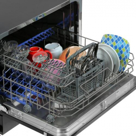 Посудомоечная машина DeLonghi DDW07T Crisolita черный