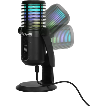 Микрофон проводной OKLICK SM-400G 2м черный