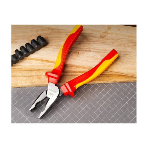 Плоскогубцы Deli DL512008 200мм, сталь Cr-V