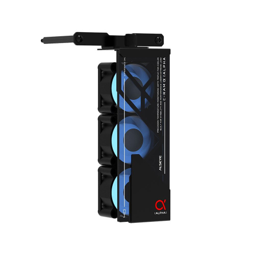 Вентилятор ALSEYE AS.03.08.0001 (C-RAM-Alpha-B) Product Size 145.9 * 82 * 38.3mm Number of fans 3 Size 40 * 40 * 20mm Material 1mm