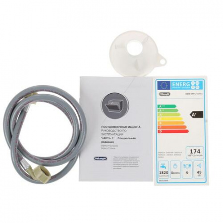 Посудомоечная машина DeLonghi DDW07T Crisolita черный