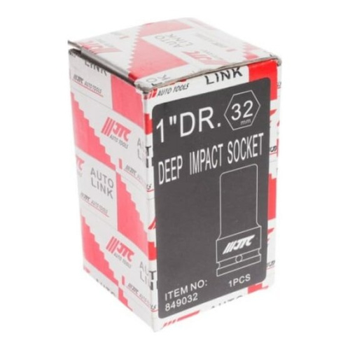Головка торцевая JTC JTC-849032 1" 32 ударная высокая L-90мм