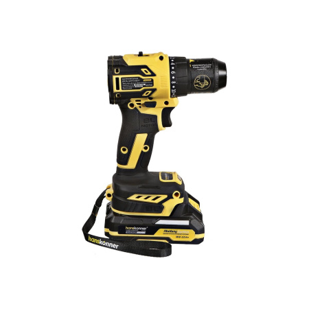 Дрель Hanskonner HCD2065C 2АКБ+ЗУ