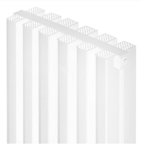 Алюминиевый радиатор отопления Stout SRA-2120-180006 Tonale 1800 6 секций белый RAL 9010