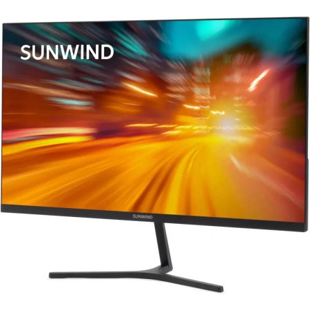 Монитор SunWind SM-24FI401 (SM24SG01) черный