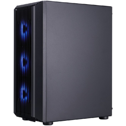 Корпус 1STPLAYER Bullet Hunter H6 ARGB Black (H6-BK-4F7) / ATX / 4x120mm ARGB fans
