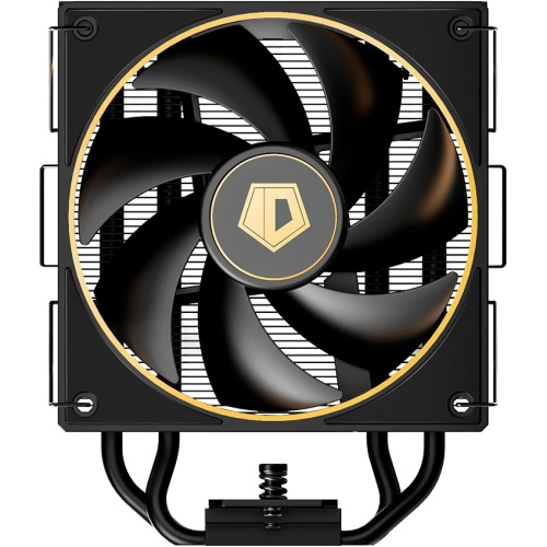 Кулер ID-COOLING Frozn A410 GDL LGA1700/1200/115X/AM5/AM4 (TDP 230W, PWM, 4 тепл.трубки прямого контакта, Dual Fan 120mm, черно-золотой) RET