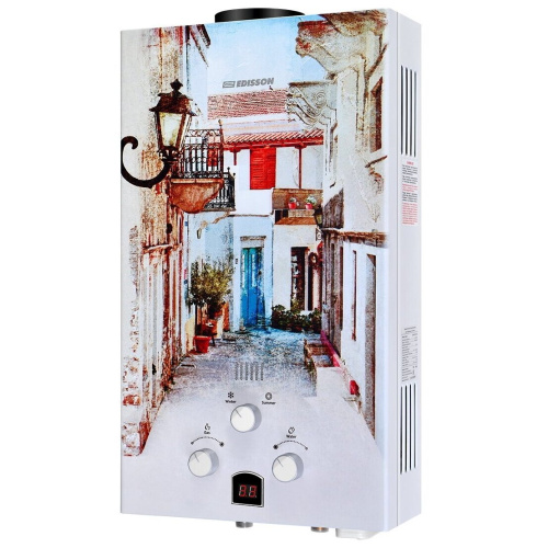 Водонагреватель проточный газ EDISSON E 20 GD Лиссабон (ЭдЭБ02948)