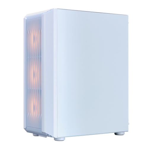 Корпус 1STPLAYER Bullet Hunter H6 ARGB White (H6-WH-4F7-W) / ATX / 4x120mm ARGB fans