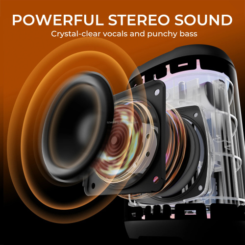 Портативная колонка W-King D110 зеленый