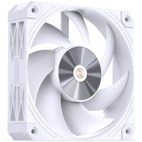 Вентилятор JONSBO HF3-120W 120х120х30мм (PWM, 300-2800об/мин, белый) Retail