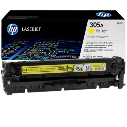Картридж лазерный HP 305A CF370AM голубой/желтый/пурпурный x3упак. для HP CLJ M451