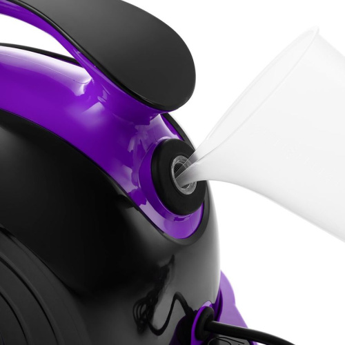 Пароочиститель напольный Kitfort КТ-9102-1 черный/фиолетовый