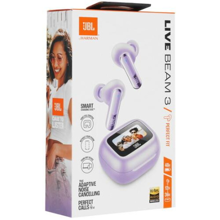 Наушники TWS JBL Live Beam 3 фиолетовый