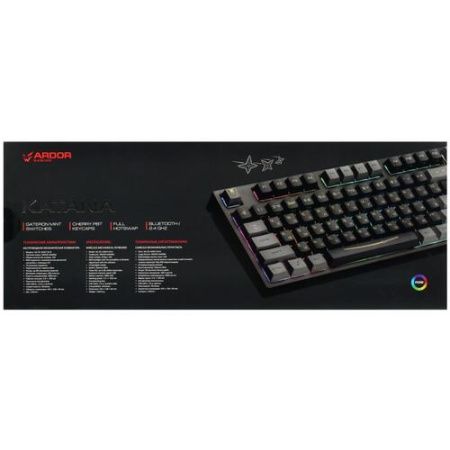 Клавиатура проводная + беспроводная ARDOR GAMING Katana
