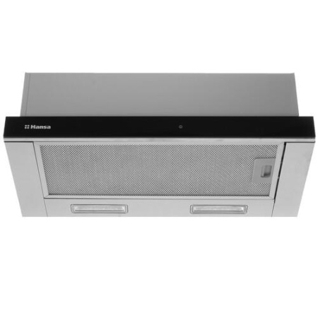 Вытяжка телескопическая Hansa OTP6651BGH серебристый/черный