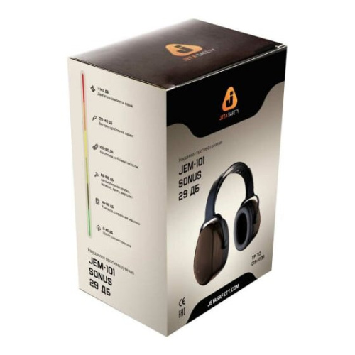 Наушники противошумные Jeta Safety Sonus JEM-101 коричневый 29 дБ/1шт