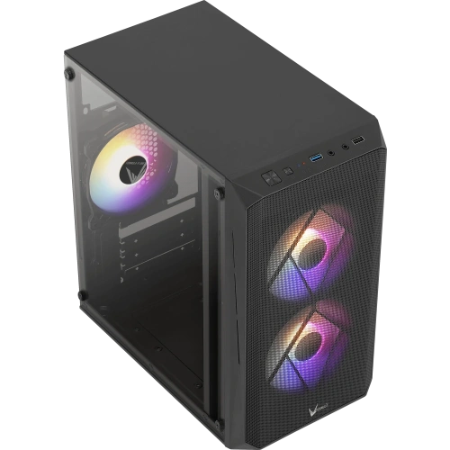 Корпус Formula V Line CS-107 Plus (Cs-107 Plus Black) mATX USB3.0x1/USB2.0x1/audio