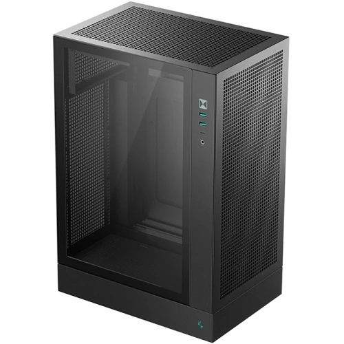 Корпус Deepcool CH170 Plus без БП, черный, Micro ATX/Mini-ITX