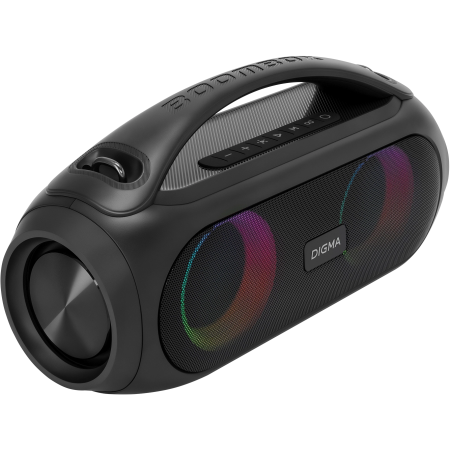 Колонка портативная Digma D-PS1530 черный/черный
